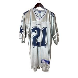 Dallas Cowboys jay Jones 21 Reebok on field football jersey medium men's￼.